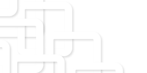 Abstract background with square. Abstract luxury white geometric random lines with pattern. Modern white transparent material in triangle and squares shapes with technology line vector background.