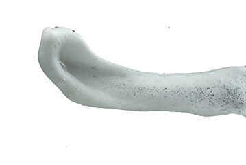 White bubble foam fly in many shape form and splashing in air. Bubble foam use to clean wash toilet kitchen bathroom. Black background isolated, texture element object