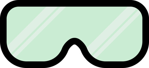 Fototapeta premium Scuba Goggles, Diving Goggles, Underwater Glasses, Sunglasses, Frame Glasses