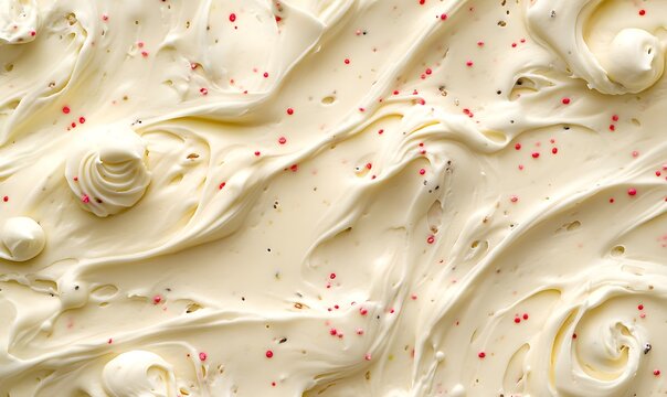 cake batter background header for website, Generative AI 