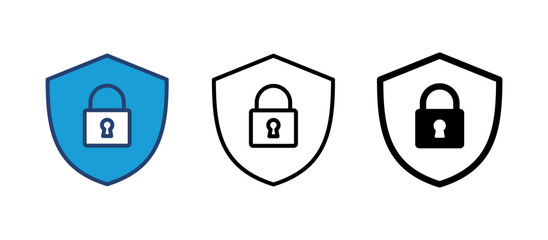 Security icon vector. protection icon. privacy. vpn