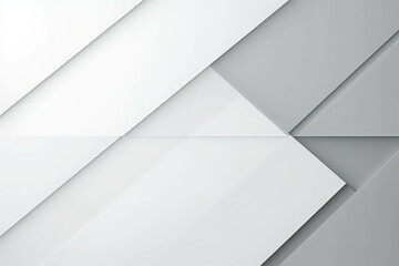 Fototapeta premium Abstract Geometric Shapes: A captivating abstract design featuring geometric shapes in a minimalist, monochromatic color scheme.