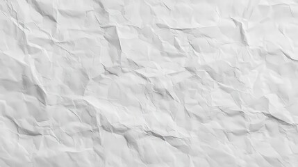 Fototapeta premium Textured Crumpled White Paper Background