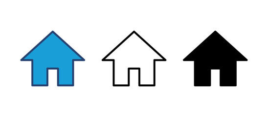 House icon vector. Home icon vector