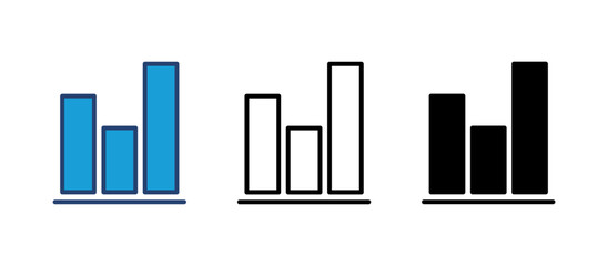 Growing graph Icon. Chart icon. diagram icon