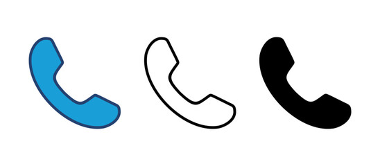 Call icon vector. telephone icon vector. phone icon vector. contact us
