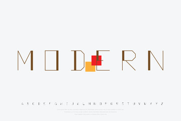 MODERN FONT
