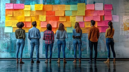 an A team using Agile retrospectives to identify and implement process improvements.