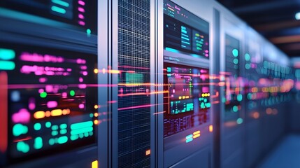 Data Server Room Network