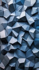 geometric abstract background with blue polygonal