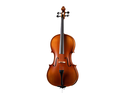 a close up of a violin