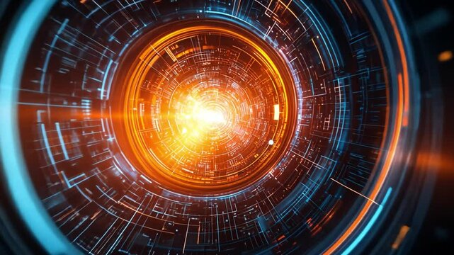A futuristic scene of quantum computing accelerating medical research, unlocking new possibilities in healthcare and treatment.