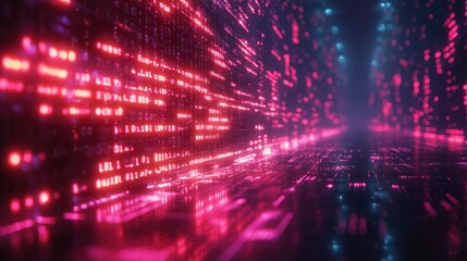 Fototapeta premium Digital Tunnel