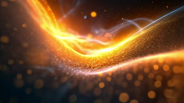 A dynamic image of a quantum algorithm in action, solving complex problems with the power of quantum computing.