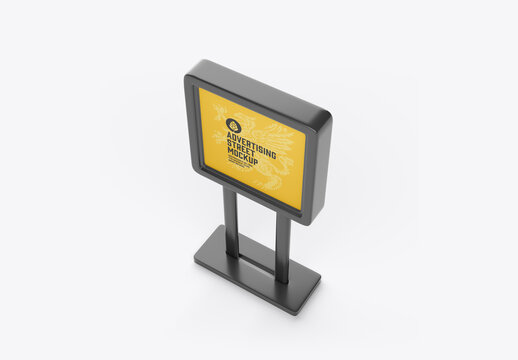 Street Advertising Mockup