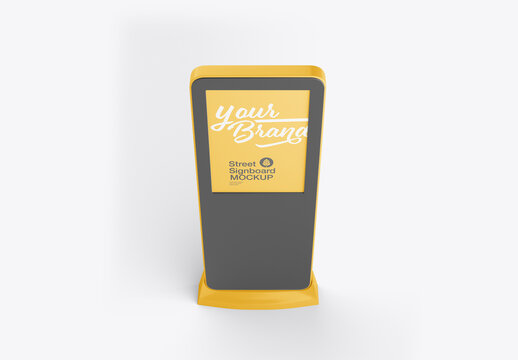 Street Advertising Mockup