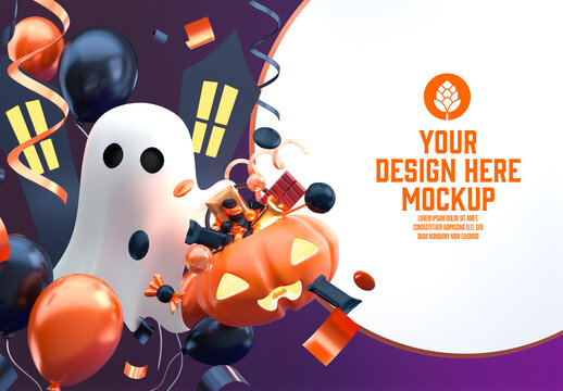 Halloween Concept Mockup