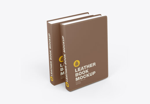 Leather Notebook Mockup