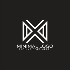 Creative X Letter Logo design for Elegant Brand