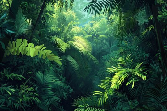 Lush Green Jungle