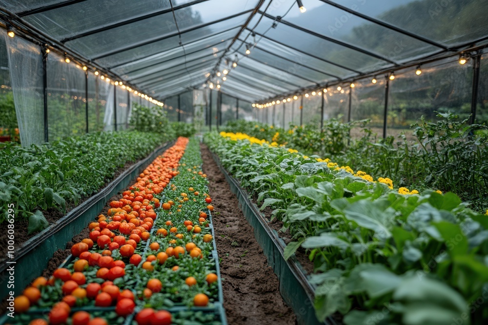 Sticker Greenhouse Agriculture