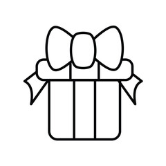 present line icon with white background vector stock illustration