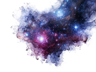 Fototapeta premium a cloud of stars and dust
