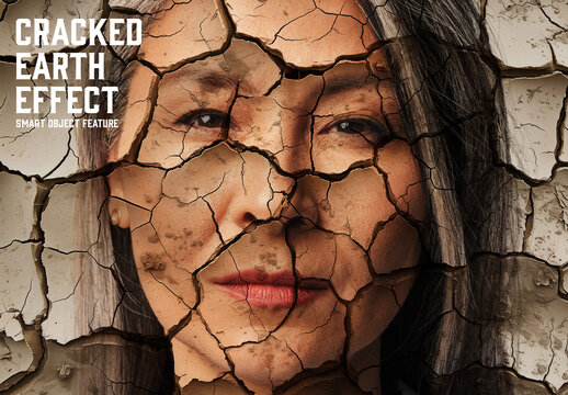 Cracked Earth Effect with Generative AI