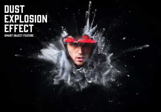 Dust Explosion Effect with Generative AI