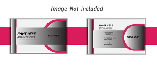 modern business card template design