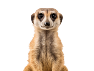 a close up of a meerkat
