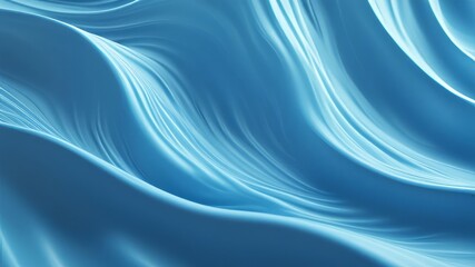 Fototapeta premium Abstract wave pattern light blue fabric water pattern wallpaper design