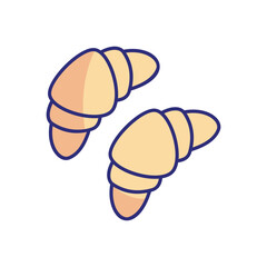 Bread Rolls vector icon