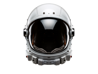 a white helmet with a visor
