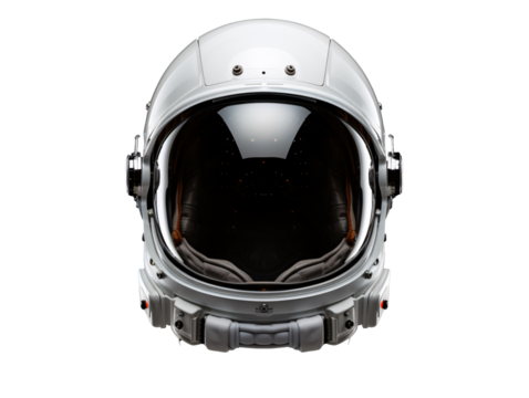 a white helmet with a visor