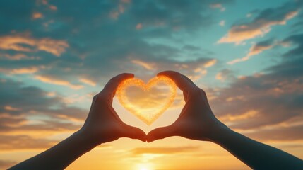 Hand Heart Shape