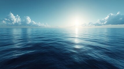 Fototapeta premium Ocean Horizon Sunset