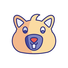 Squirrel vector icon