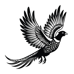 eagle silhouette design vector