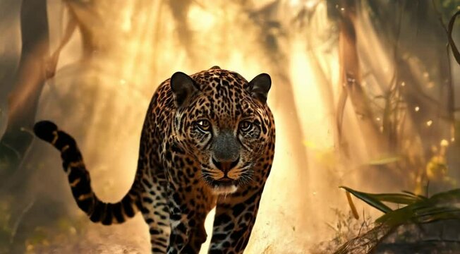jaguar on the sunset 