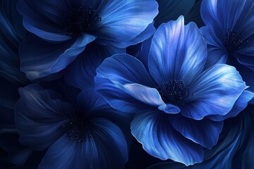 Enchanting Ethereal Blue Floral Collection