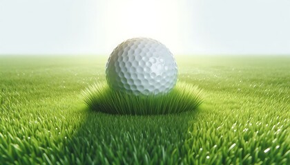 Obraz premium golf ball on grass 