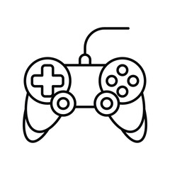 remote control line icon with white background vector stock illustration