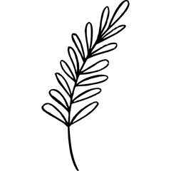 Christmas, New Year Vector Icon element, Isolated white background