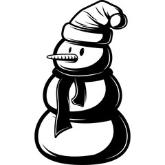 Christmas, New Year Vector Icon element, Isolated white background