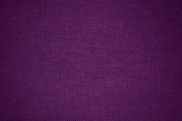 Purple fabric cloth texture background, seamless pattern of natural textile.