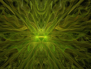 Imaginatory fractal abstract background Image