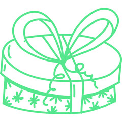 Christmas, New Year Vector Icon element, Isolated white background