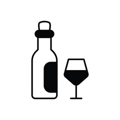 Wine  vector icon