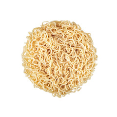 Uncooked Instant Noodles Close-up